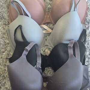 Victoria's Secret Bras - Black, Gray, Pink, Cream